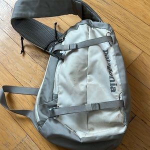 Patagonia gray  sling bag